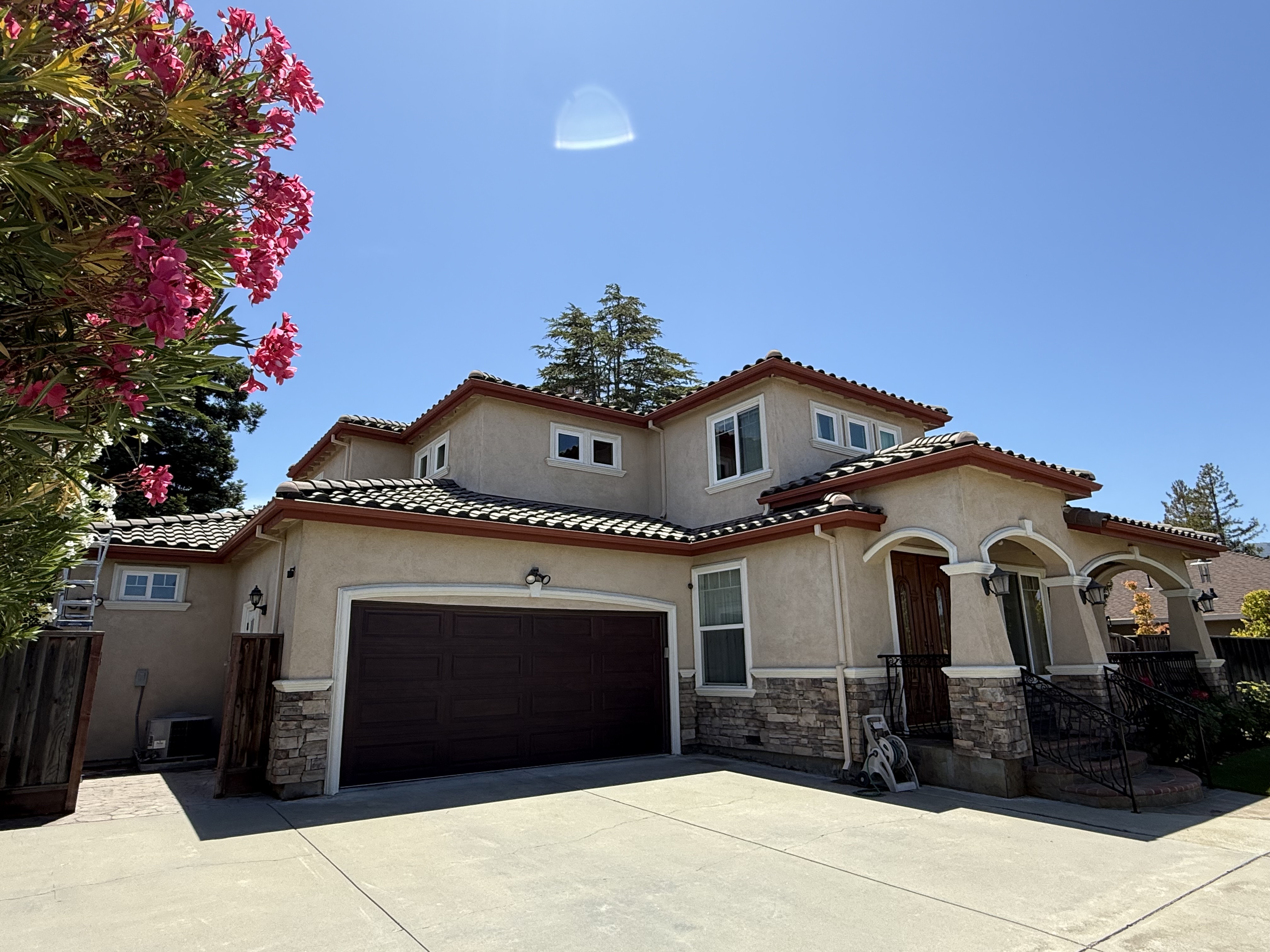 Cupertino house soft wash