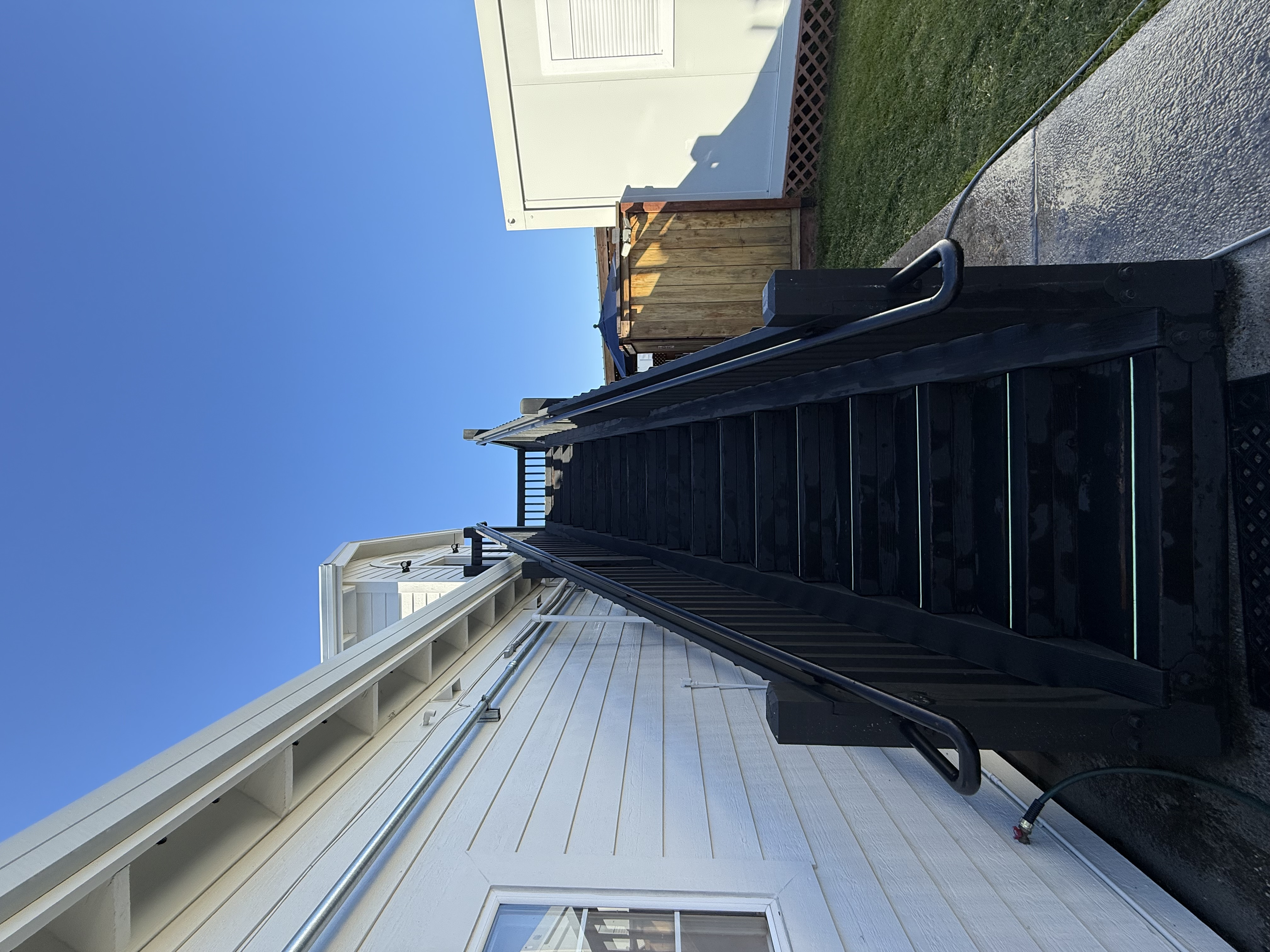 After — Fremont building exterior cleaned, uniform finish top to bottom
