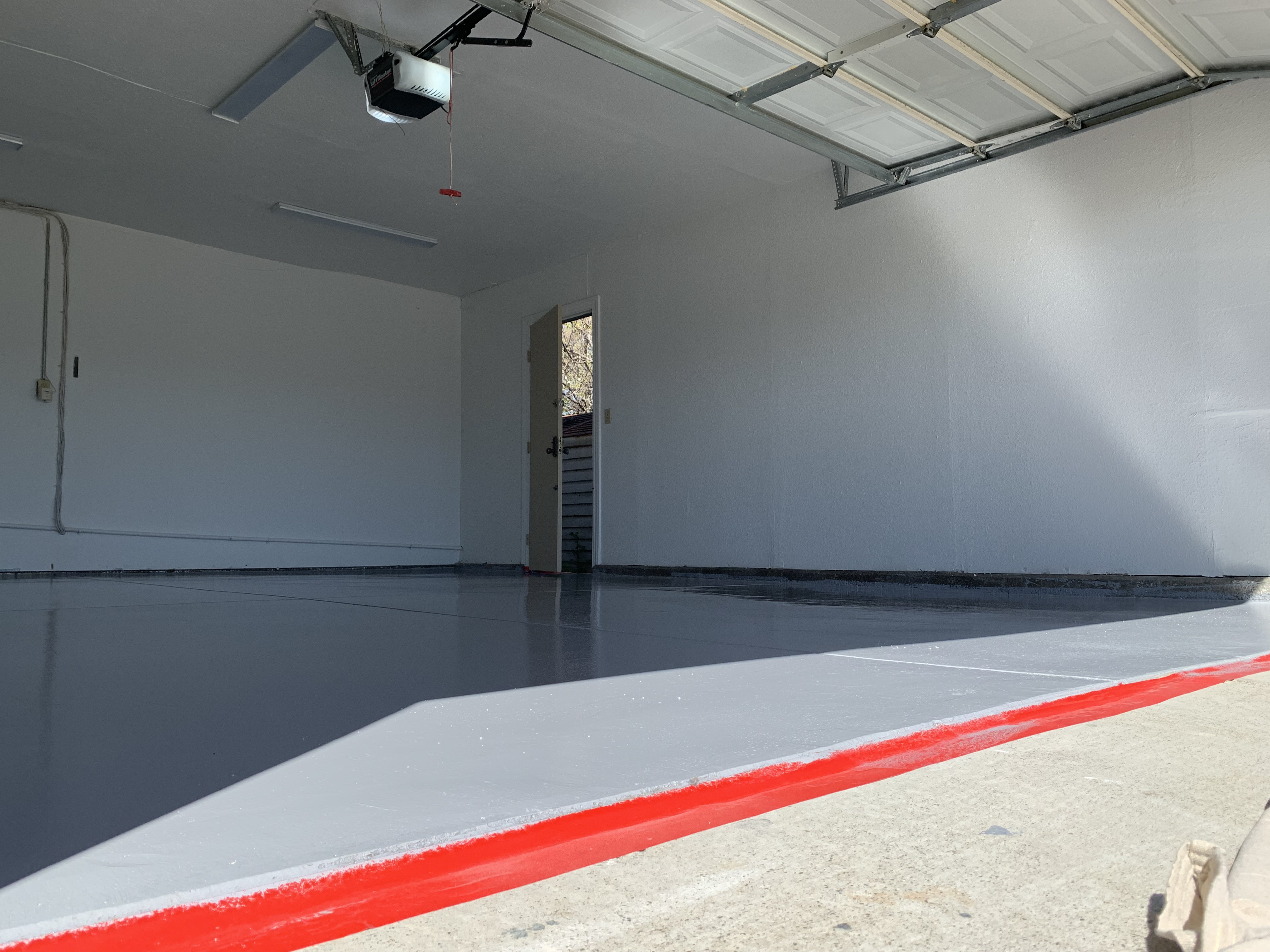After — Fremont epoxy floor clean and sealed, ready to use