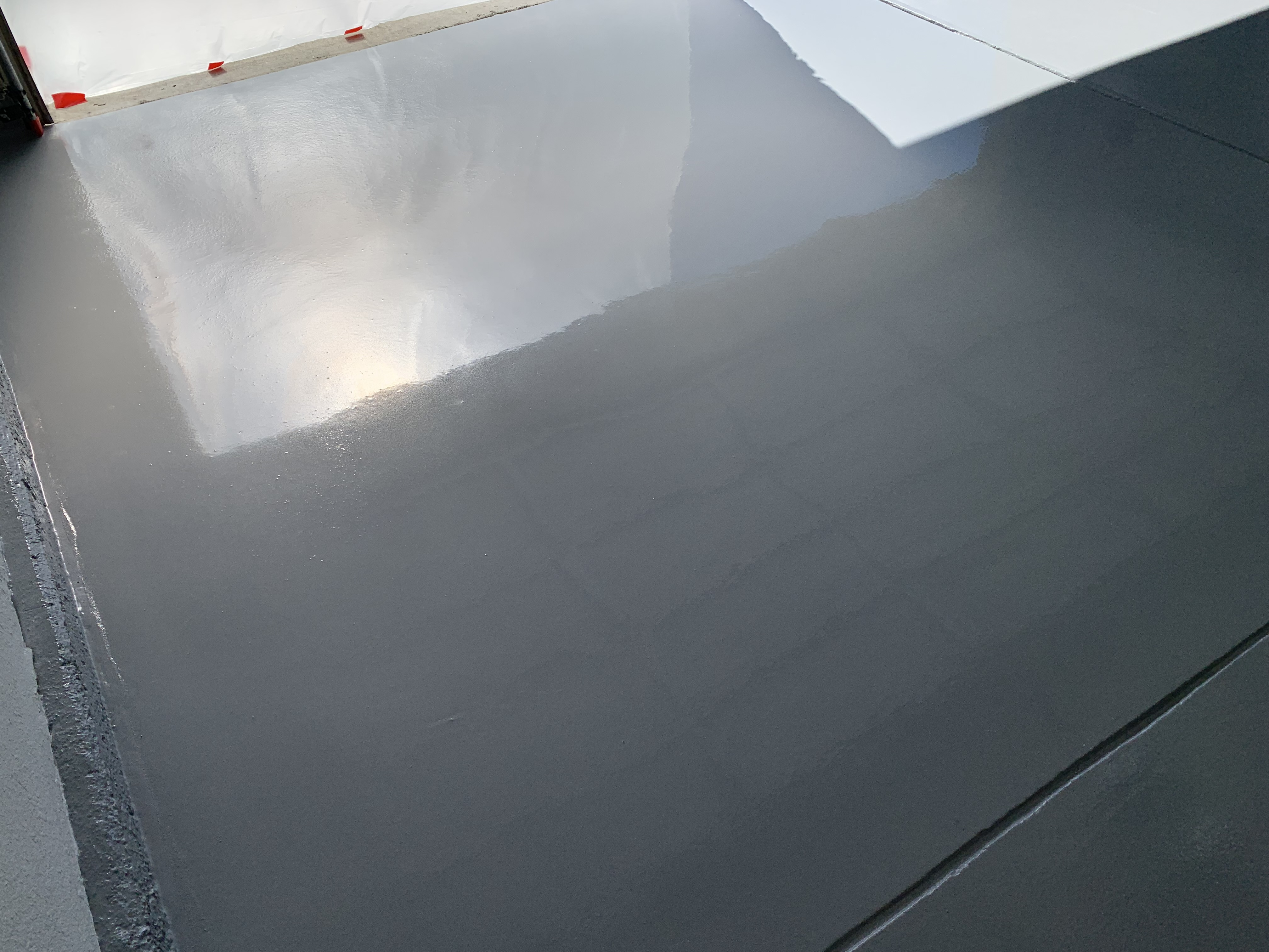 After — Fremont epoxy flooring complete result