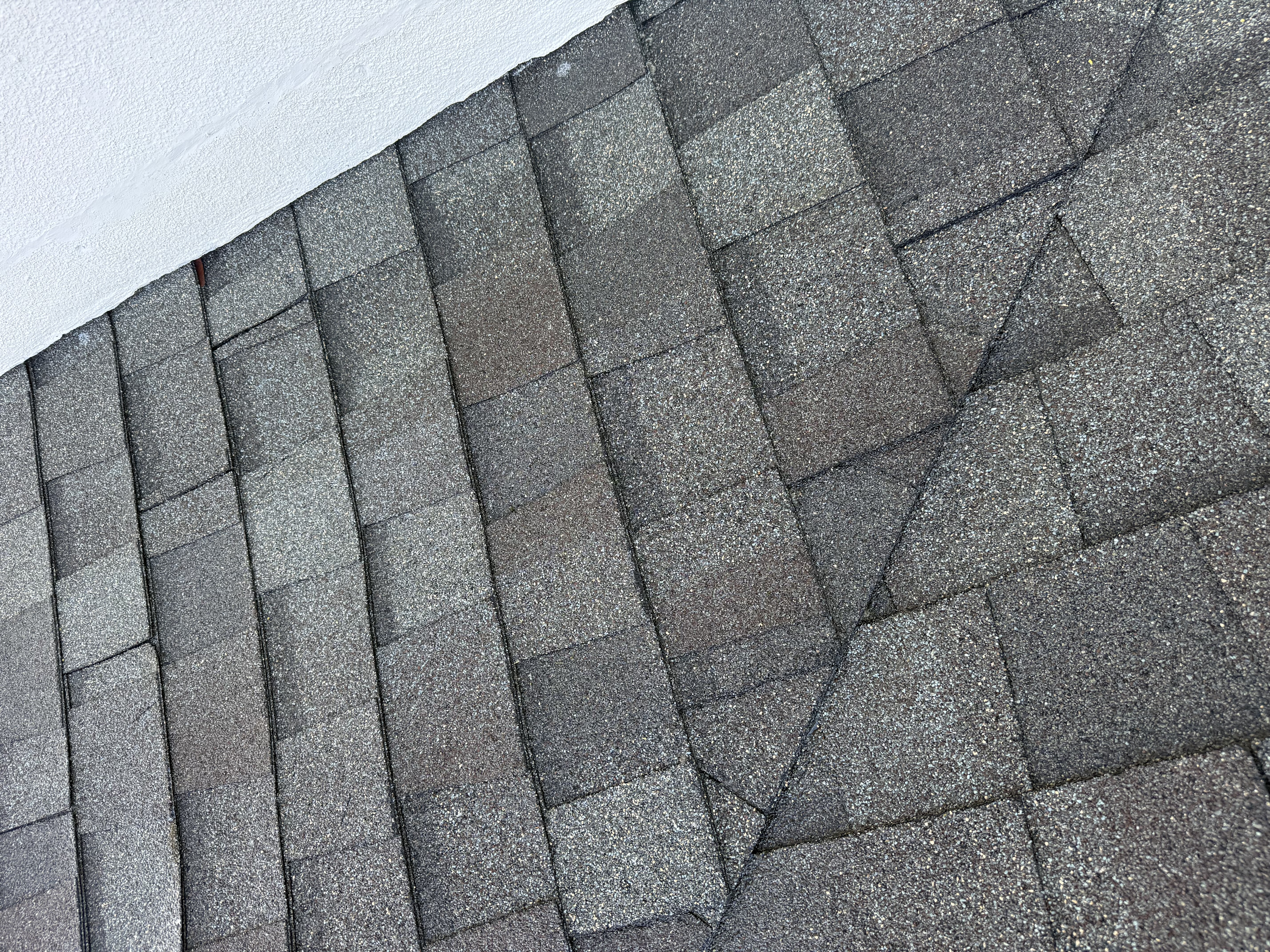 After — Mountain View asphalt shingle roof wash and zinc treatment finished
