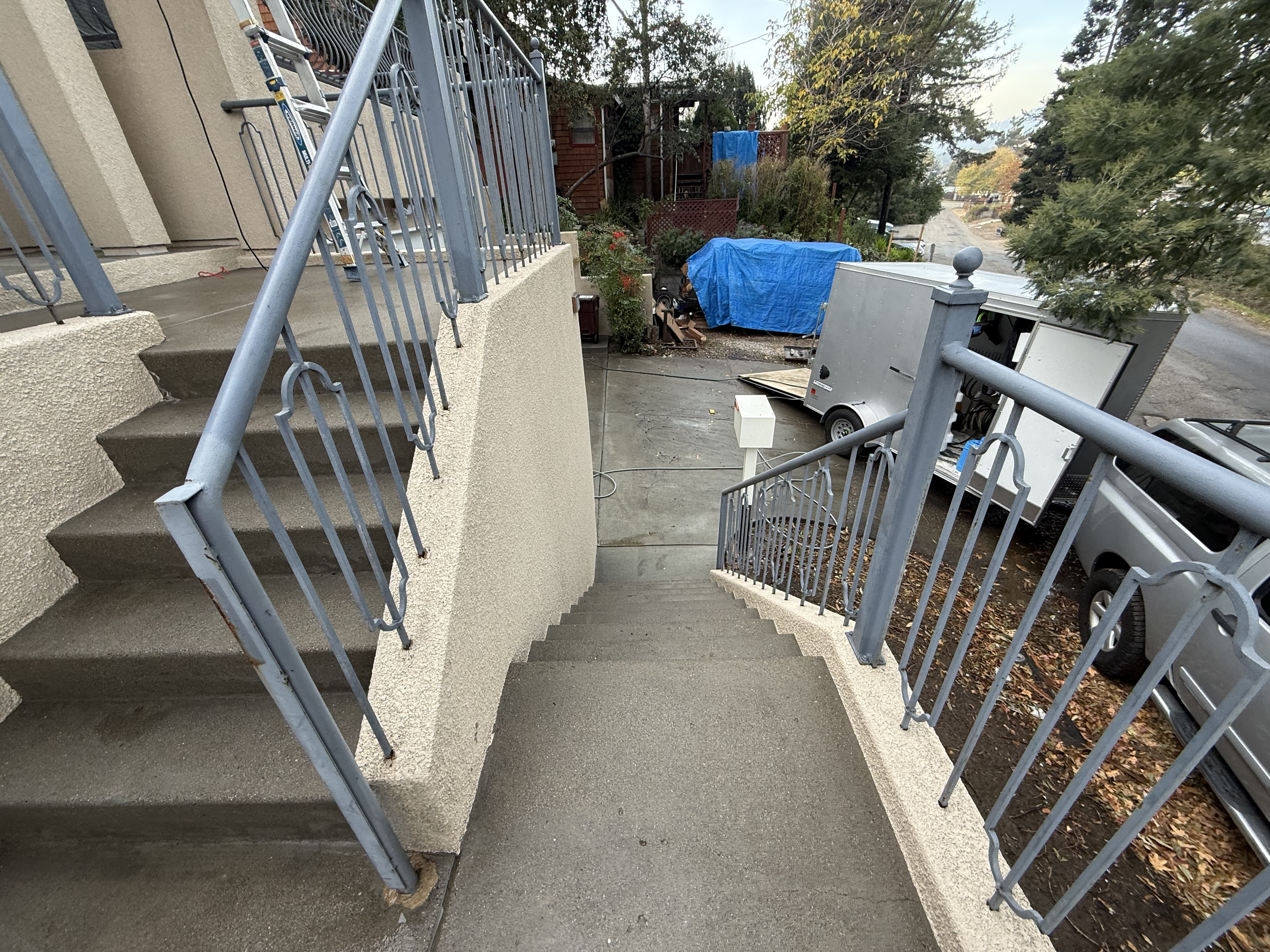 After — Oakland Hills exterior clean after soft wash service