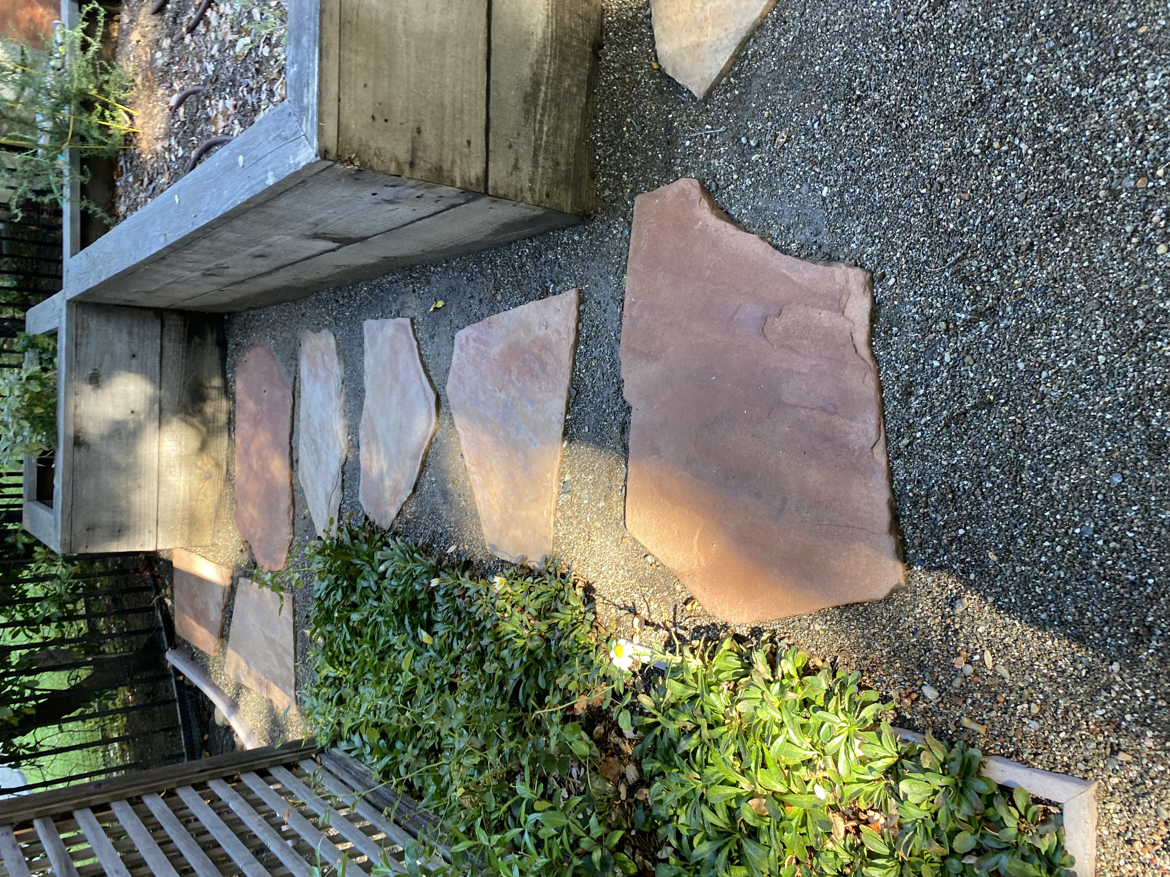 After — Palo Alto hardscape surface clean after pressure wash