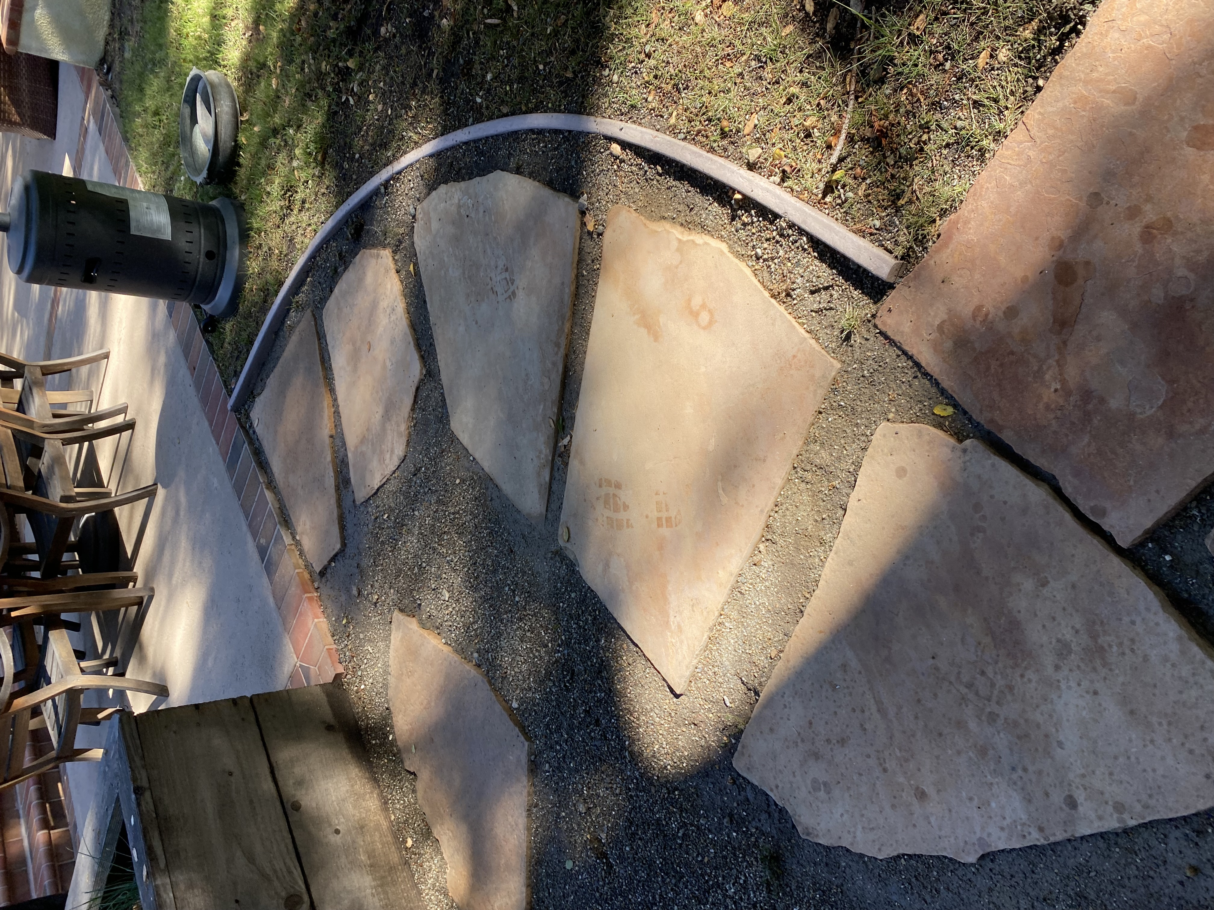 After — Palo Alto patio and driveway cleaned, buildup removed