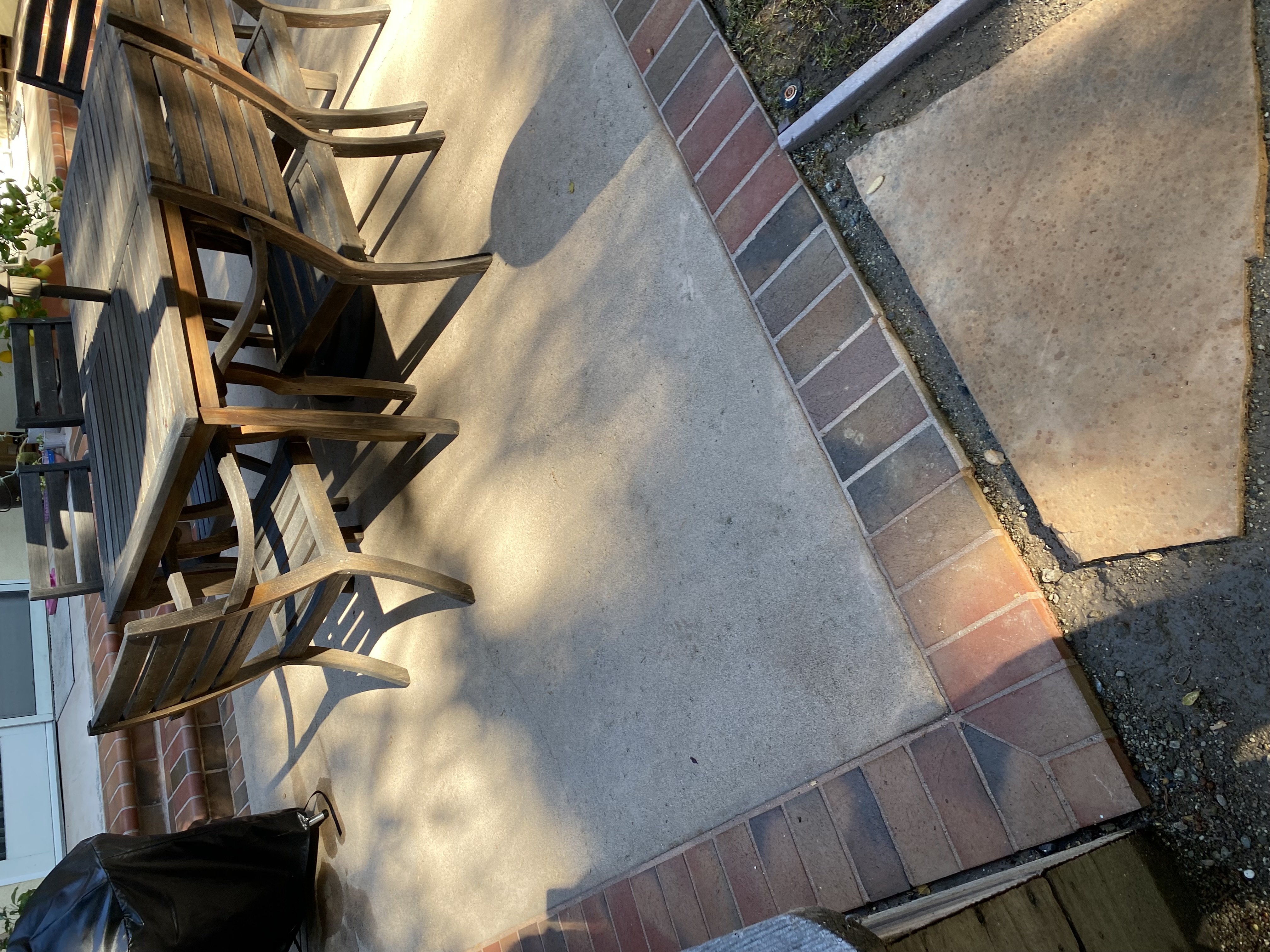 After — Palo Alto concrete surface restored after surface cleaning