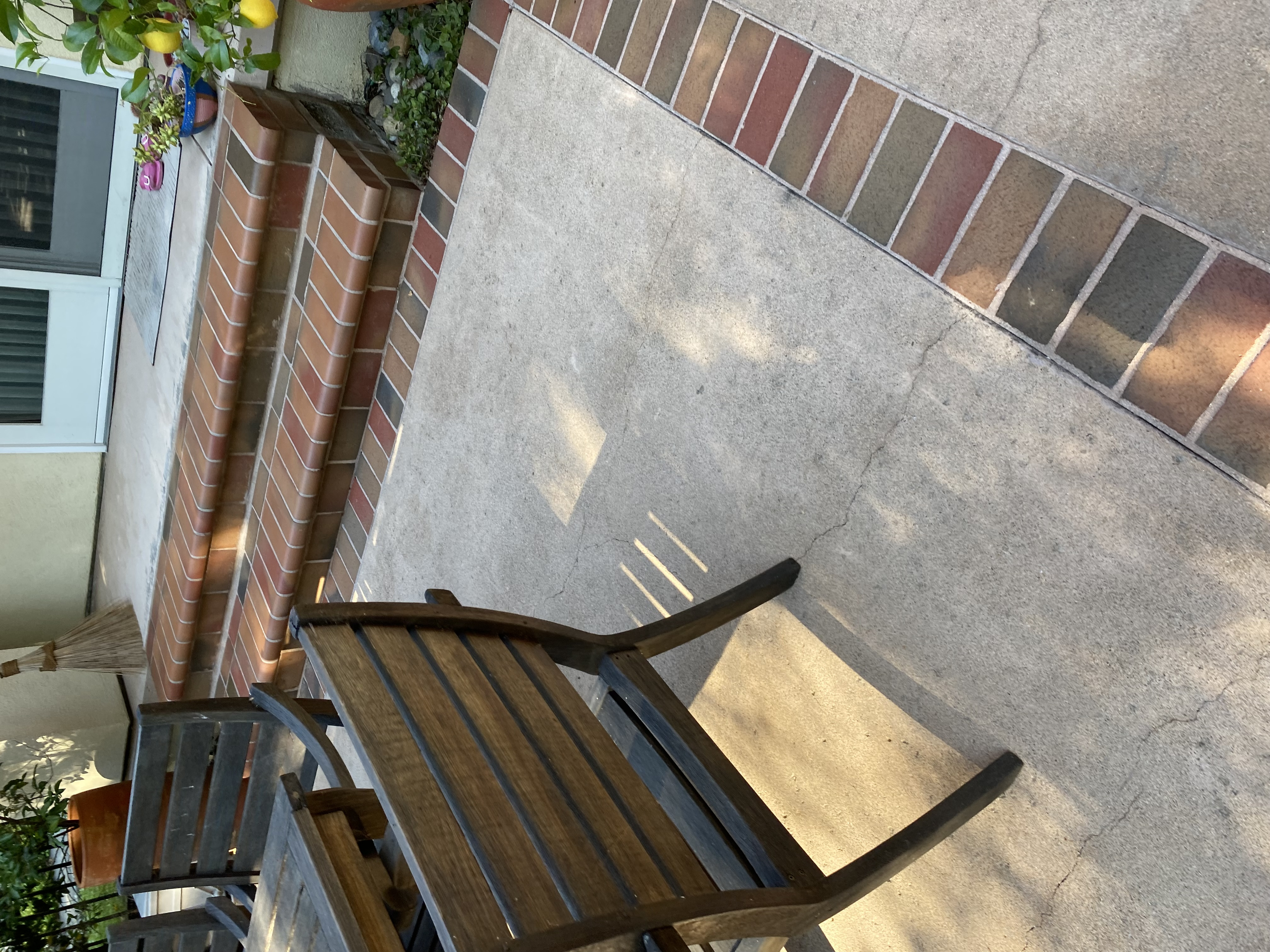 After — Palo Alto patio and driveway surface cleaning finished