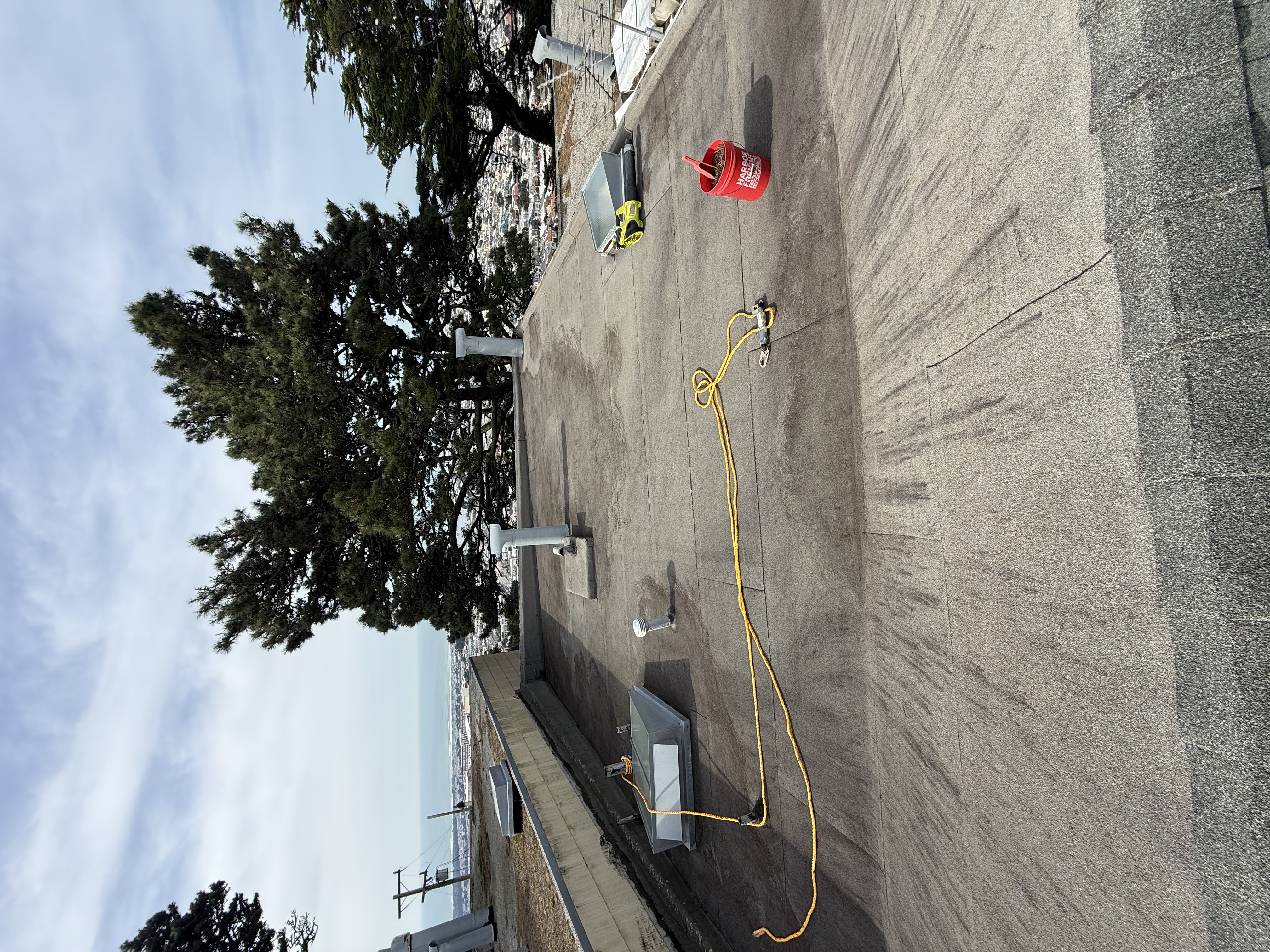 After — San Francisco gutter clean, debris removed and drainage restored