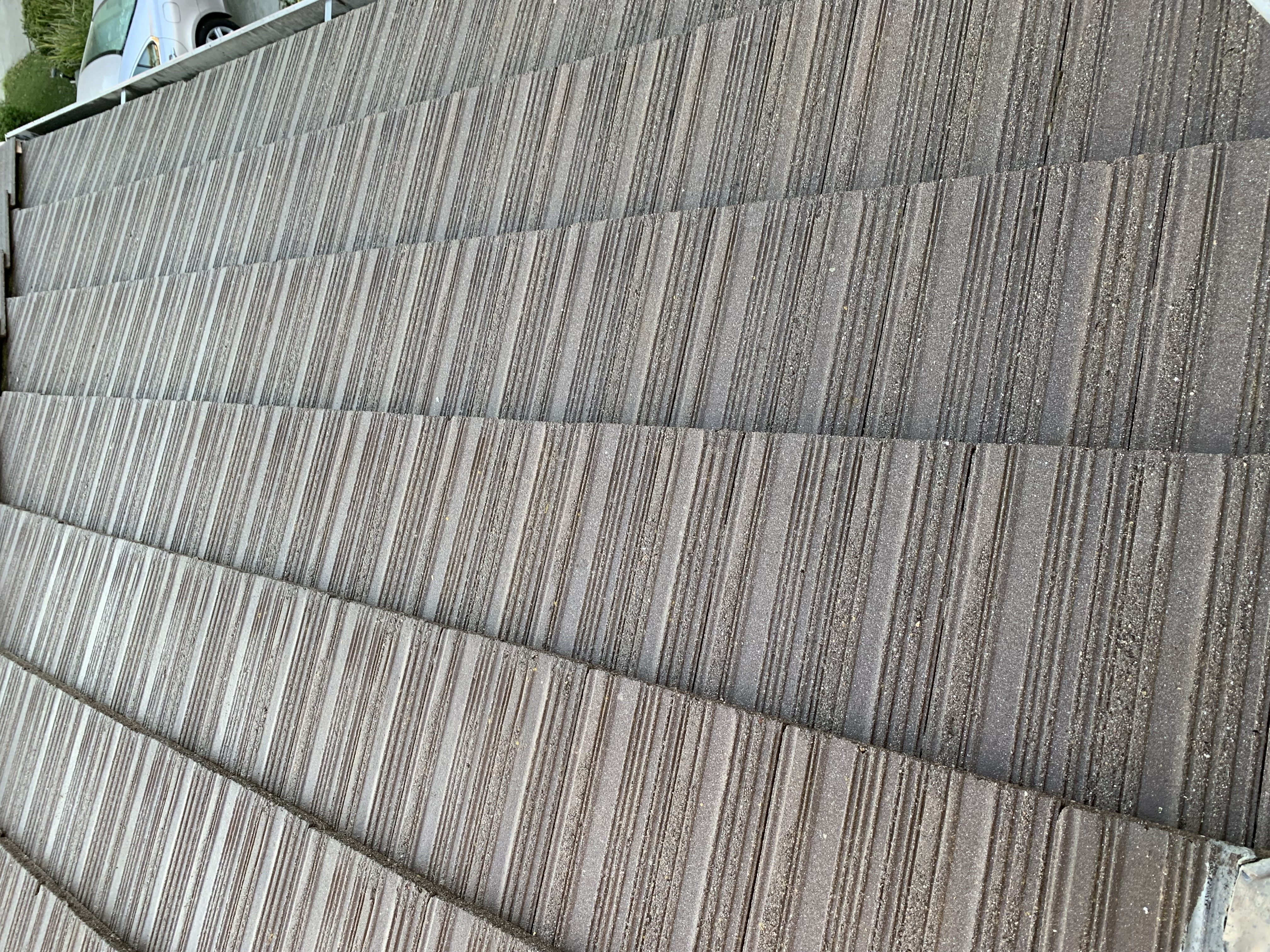After — San Jose flat tile roof final result, algae eliminated