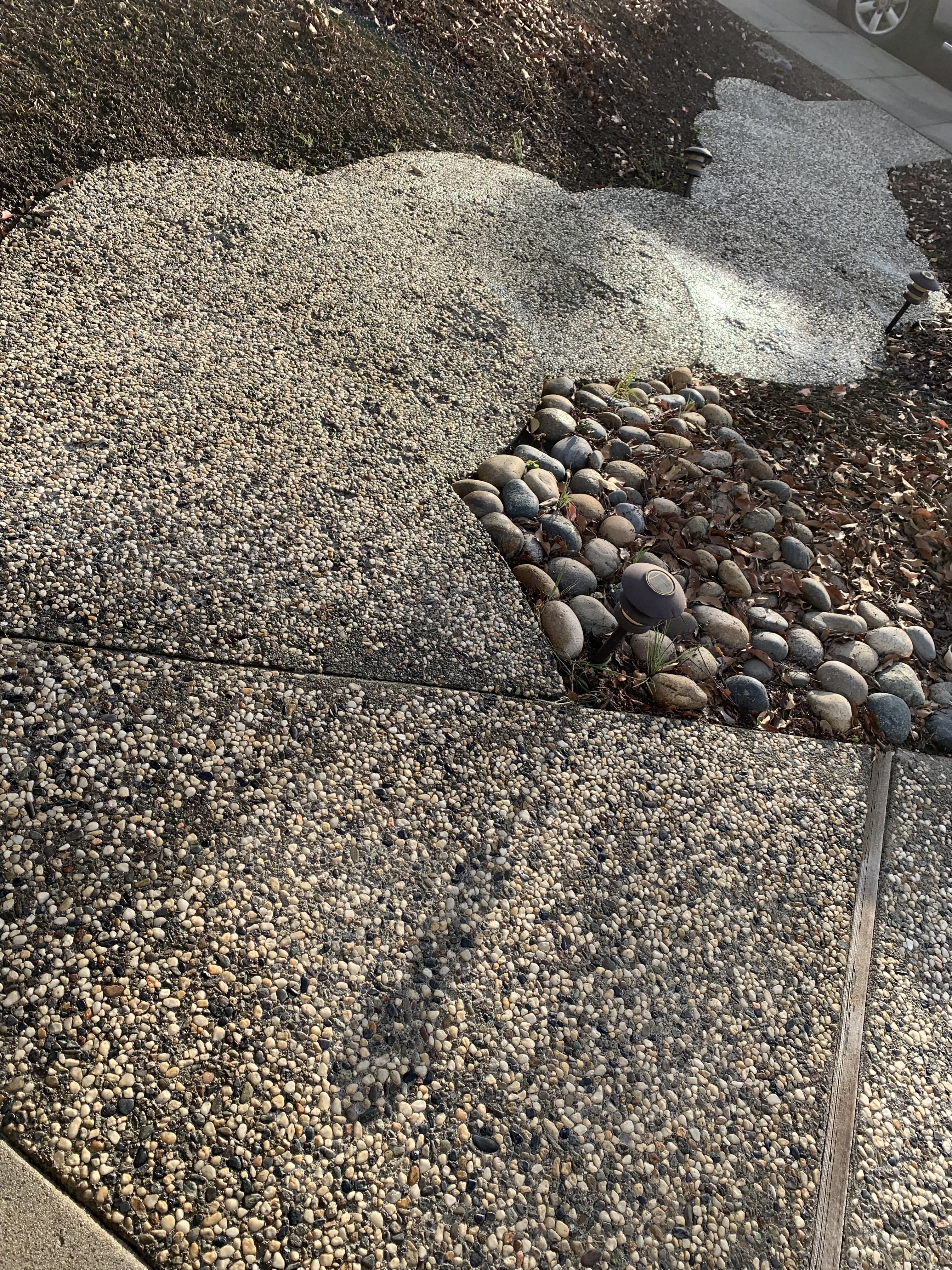 After — Sunnyvale deck, walkway, and driveway surface cleaning finished